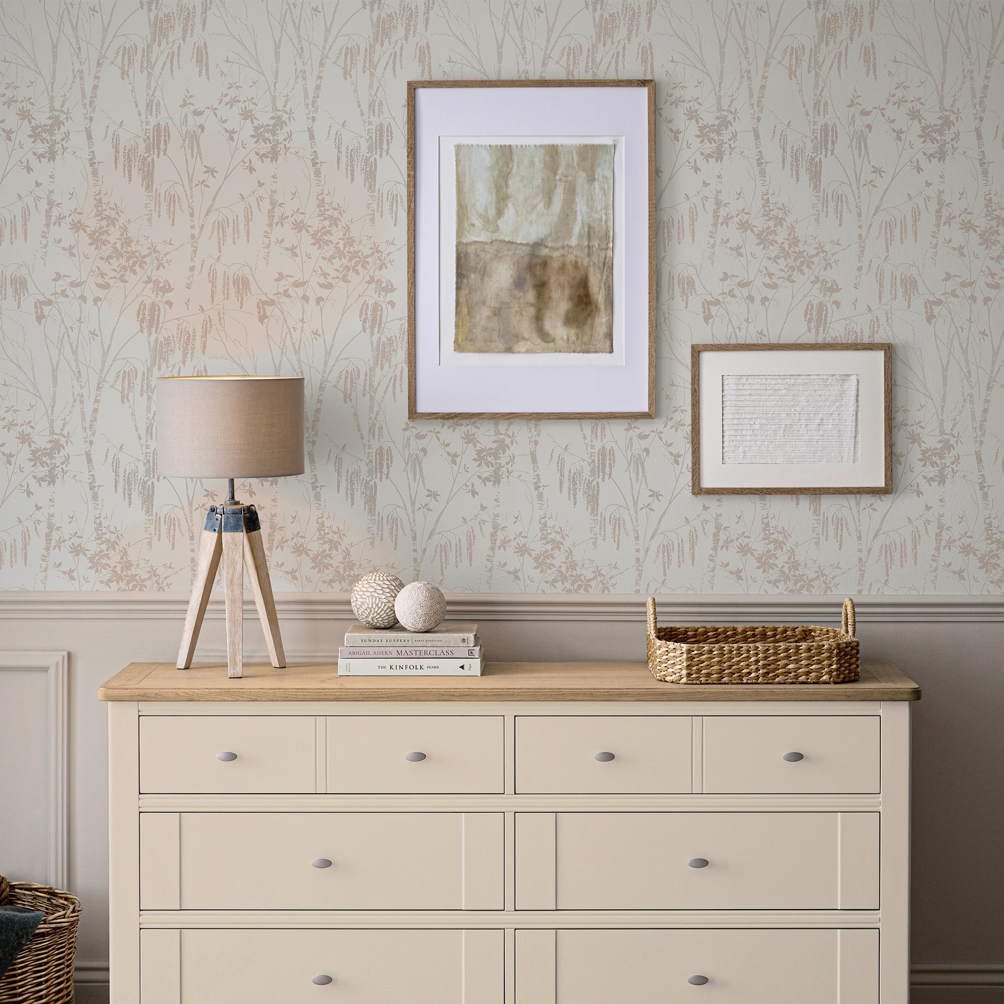 146903 Fiorire Natural Cream Next AW26 Wallpaper by Next