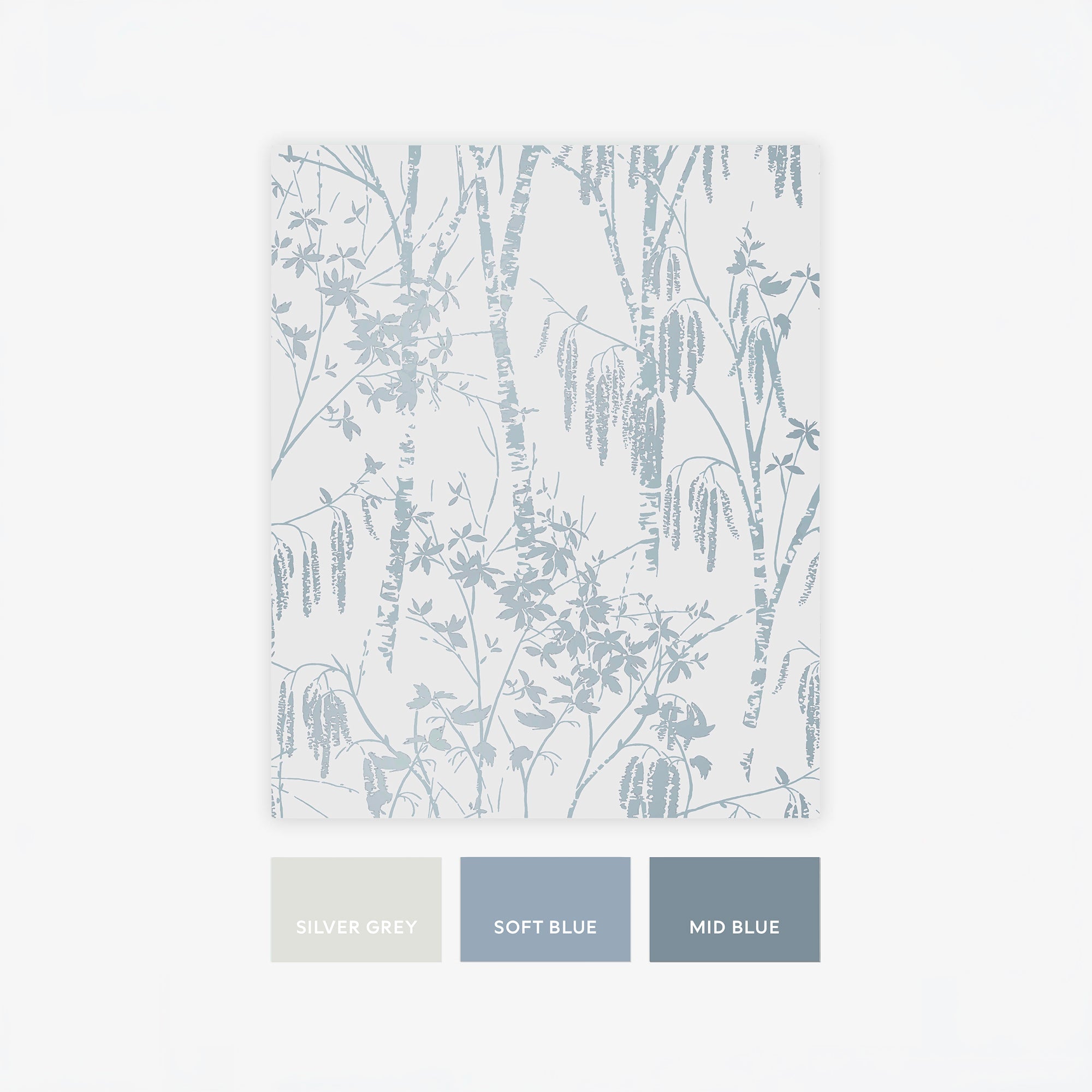 146904 Fiorire Cornflower Blue Next AW26 Wallpaper by Next