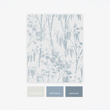 146904 Fiorire Cornflower Blue Next AW26 Wallpaper by Next