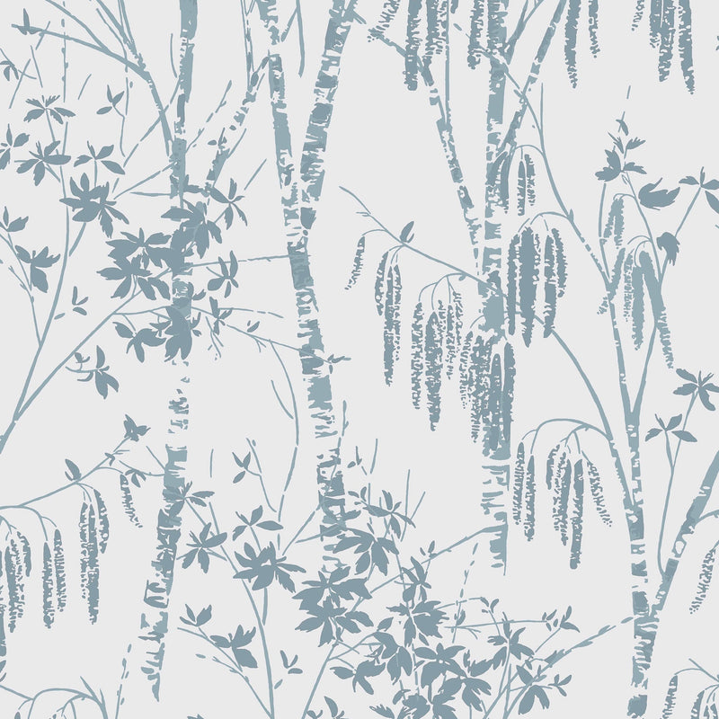 146904 Fiorire Cornflower Blue Next AW26 Wallpaper by Next