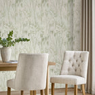 146905 Fiorire Sage Green Next AW26 Wallpaper by Next