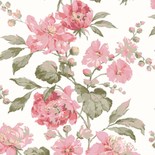 146949 Romilly Pink Laura Ashley AW26 Wallpaper by Laura Ashley
