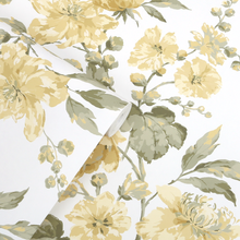 146950 Romilly Butter Yellow Laura Ashley AW26 Wallpaper by Laura Ashley