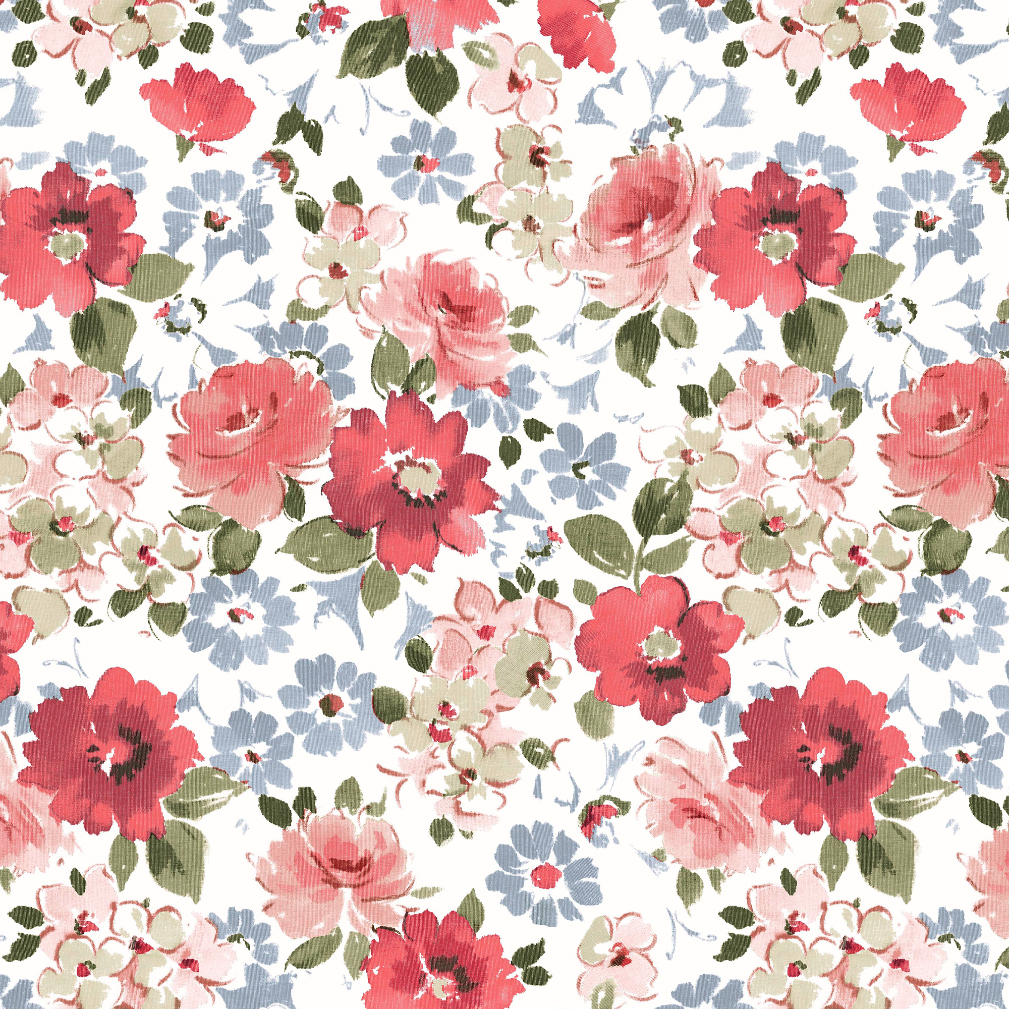 146951 Maryfield Multi Laura Ashley AW26 Wallpaper by Laura Ashley