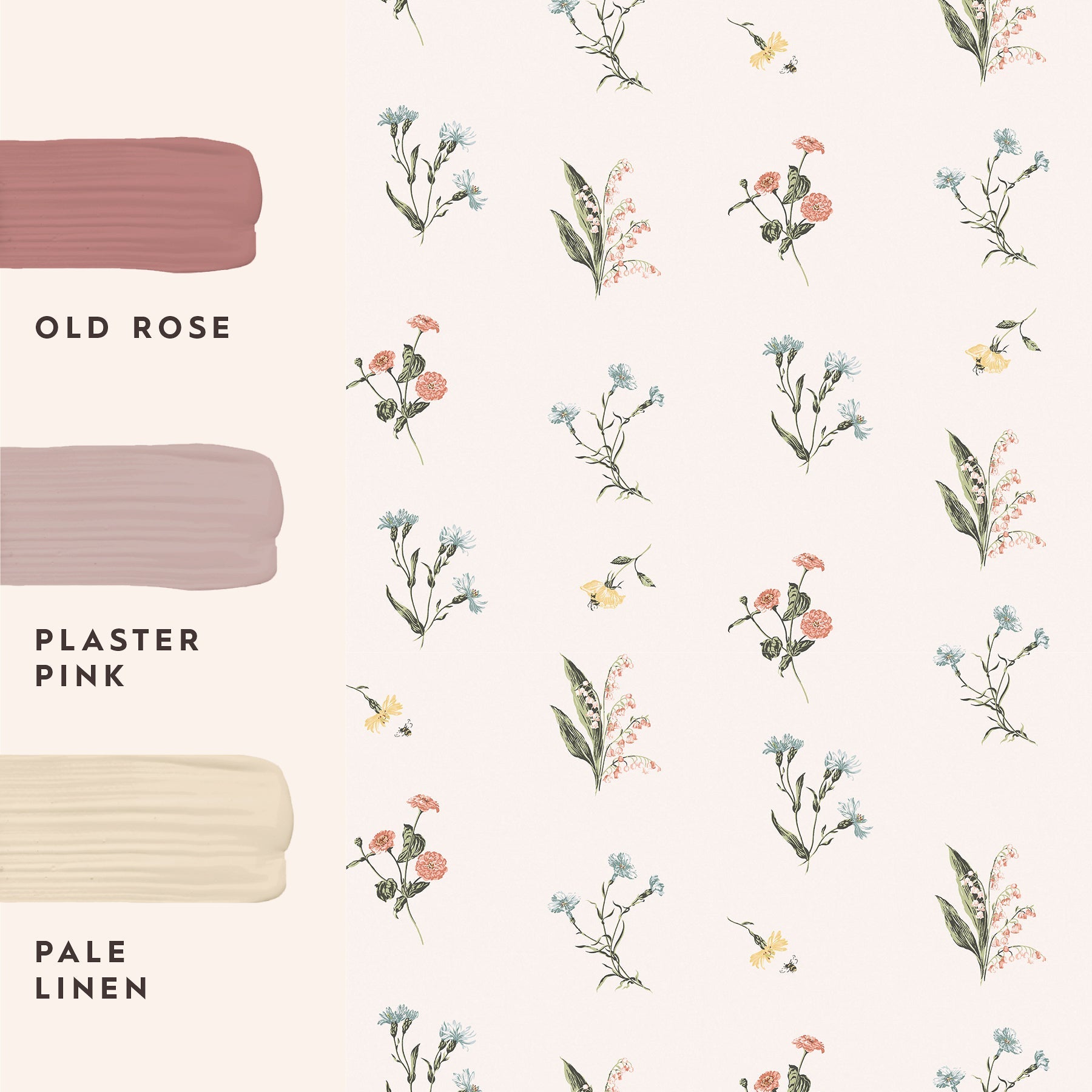 146953 Cornflower Multi Laura Ashley AW26 Wallpaper by Laura Ashley
