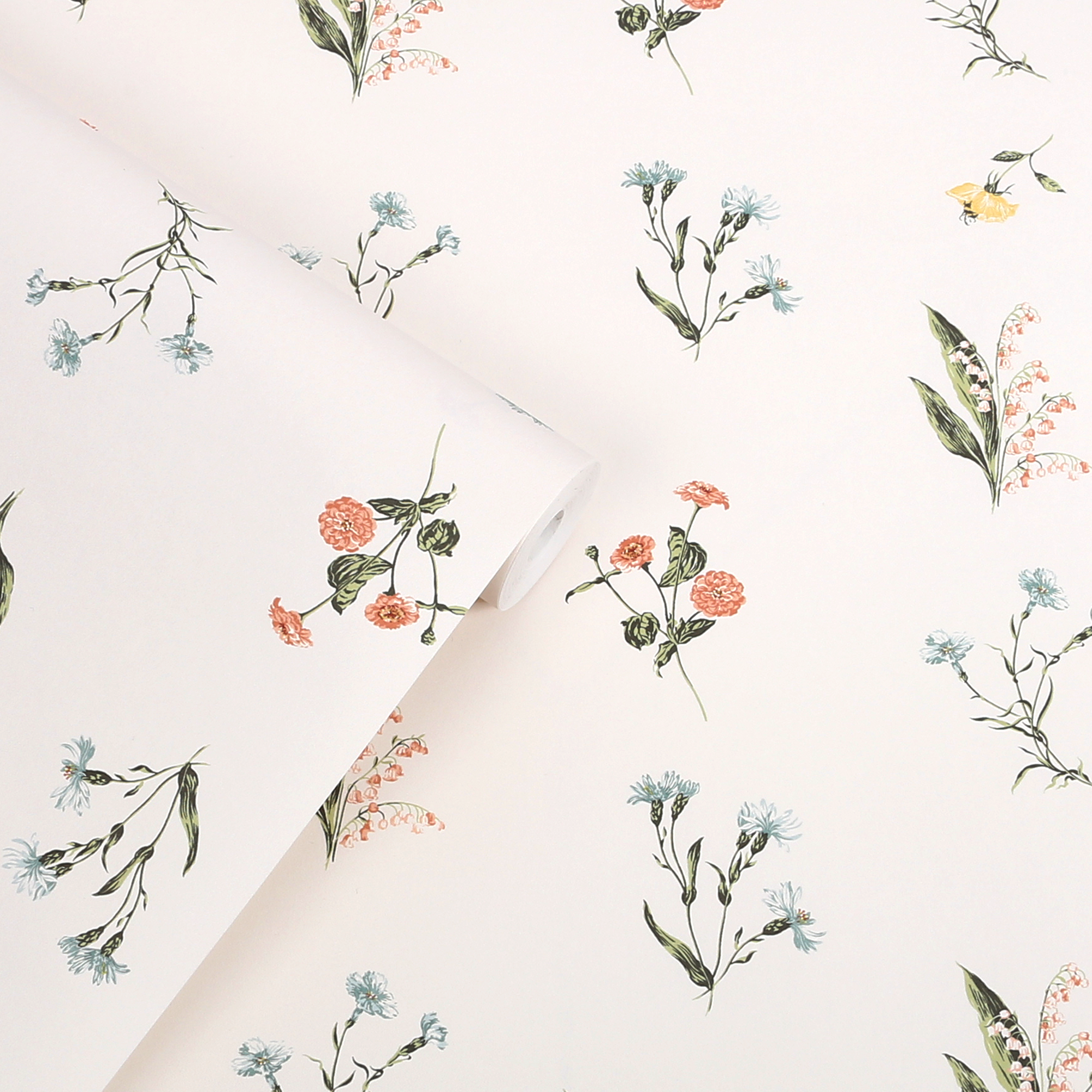 146953 Cornflower Multi Laura Ashley AW26 Wallpaper by Laura Ashley