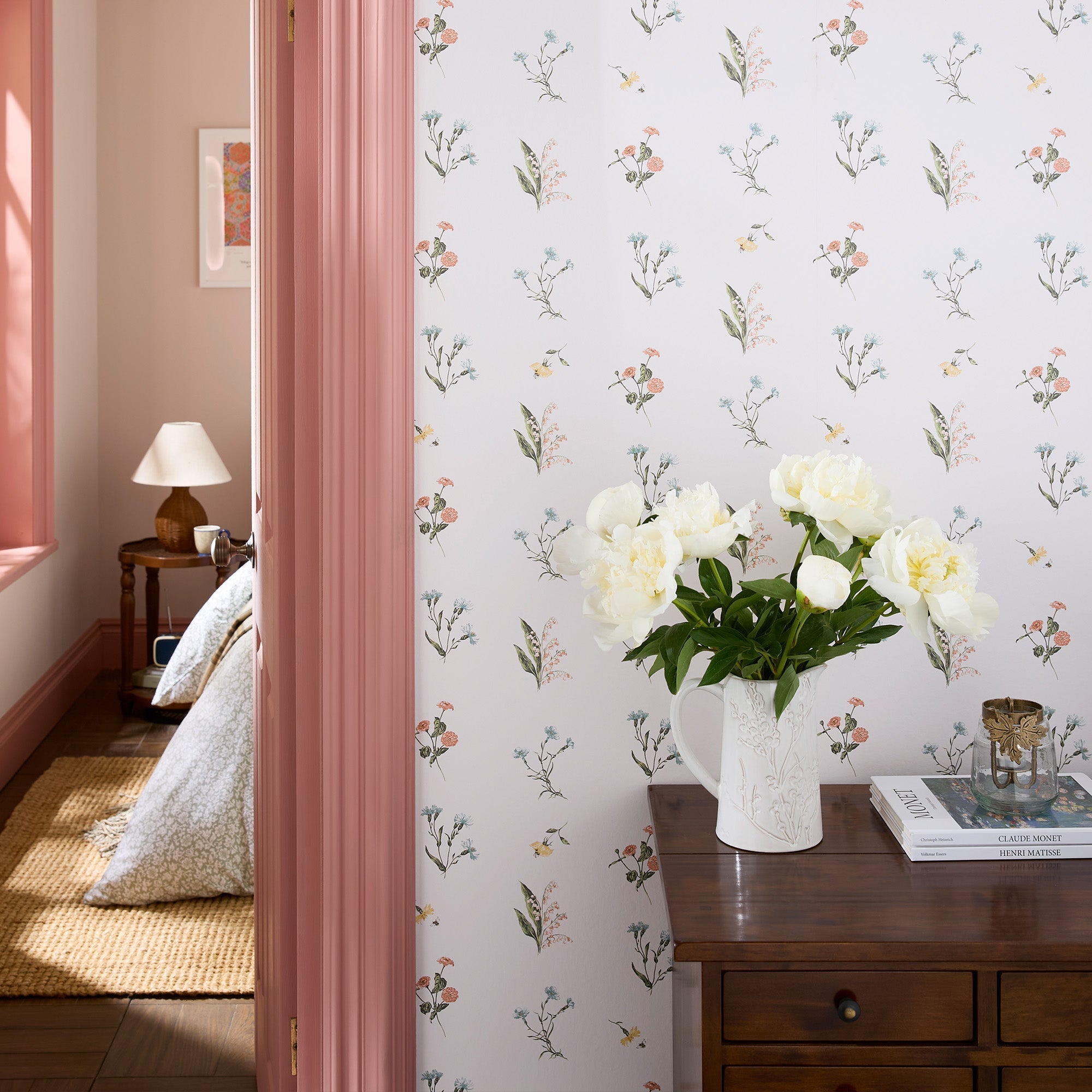 146953 Cornflower Multi Laura Ashley AW26 Wallpaper by Laura Ashley