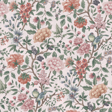 146954 Ellenbrook Multi Laura Ashley AW26 Wallpaper by Laura Ashley