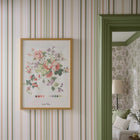 146955 Flinton Stripe Hedgerow Laura Ashley AW26 Wallpaper by Laura Ashley