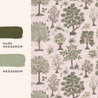146956 Ashbridge Hedgerow Laura Ashley AW26 Wallpaper by Laura Ashley