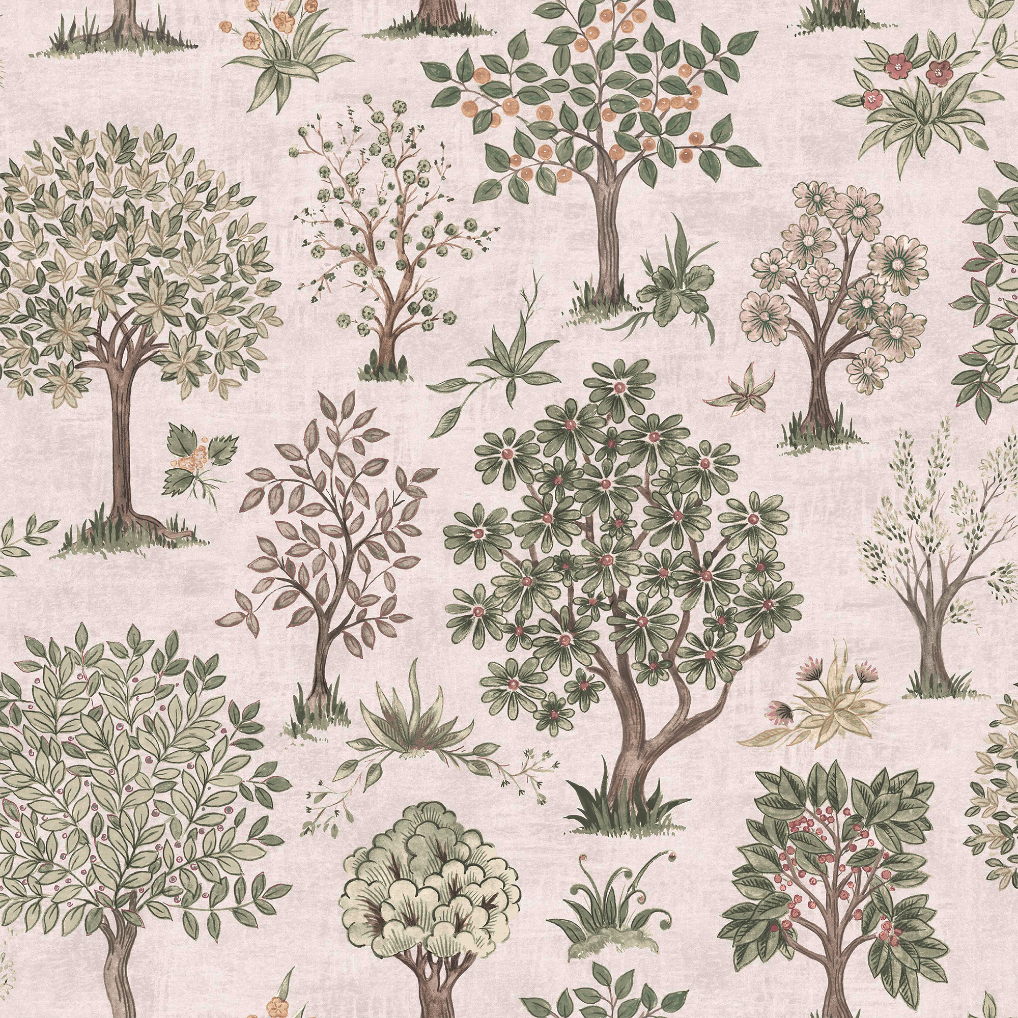 146956 Ashbridge Hedgerow Laura Ashley AW26 Wallpaper by Laura Ashley