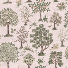 146956 Ashbridge Hedgerow Laura Ashley AW26 Wallpaper by Laura Ashley