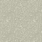 146957 Elmdon Sage Green Laura Ashley AW26 Wallpaper by Laura Ashley
