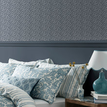 146958 Sweet Alyssum Denim Blue Laura Ashley AW26 Wallpaper by Laura Ashley