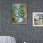146958 Sweet Alyssum Denim Blue Laura Ashley AW26 Wallpaper by Laura Ashley