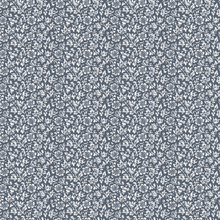 146958 Sweet Alyssum Denim Blue Laura Ashley AW26 Wallpaper by Laura Ashley