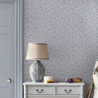 146959 Leonie Trail Chalk Blue Laura Ashley AW26 Wallpaper by Laura Ashley