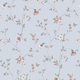 Leonie Trail Chalk Blue Laura Ashley AW26 Wallpaper by Laura Ashley