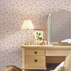 146960 Leonie Trail Linen Laura Ashley AW26 Wallpaper by Laura Ashley