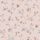 146960 Leonie Trail Linen Laura Ashley AW26 Wallpaper by Laura Ashley