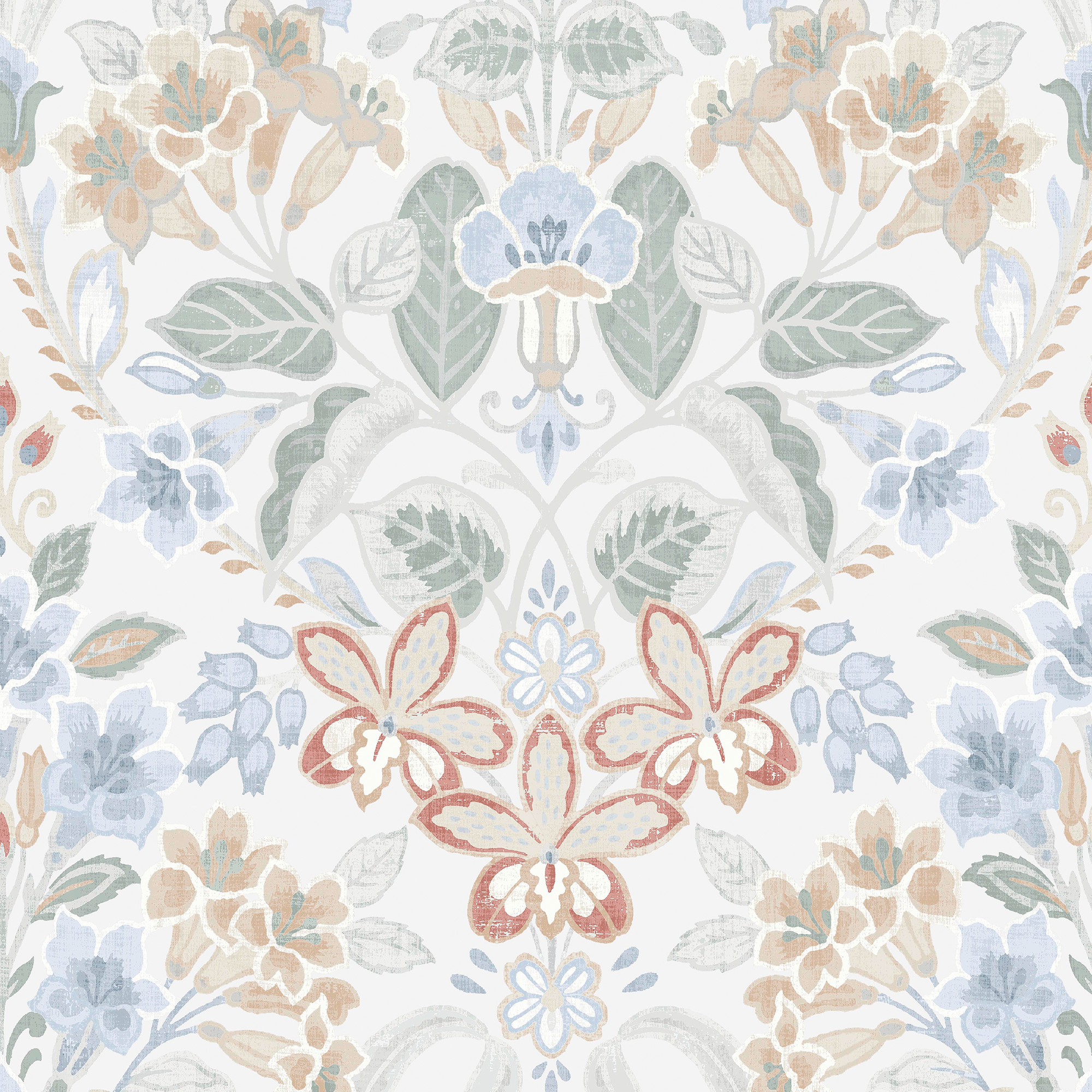 146961 Cassia Multi Laura Ashley AW26 Wallpaper by Laura Ashley
