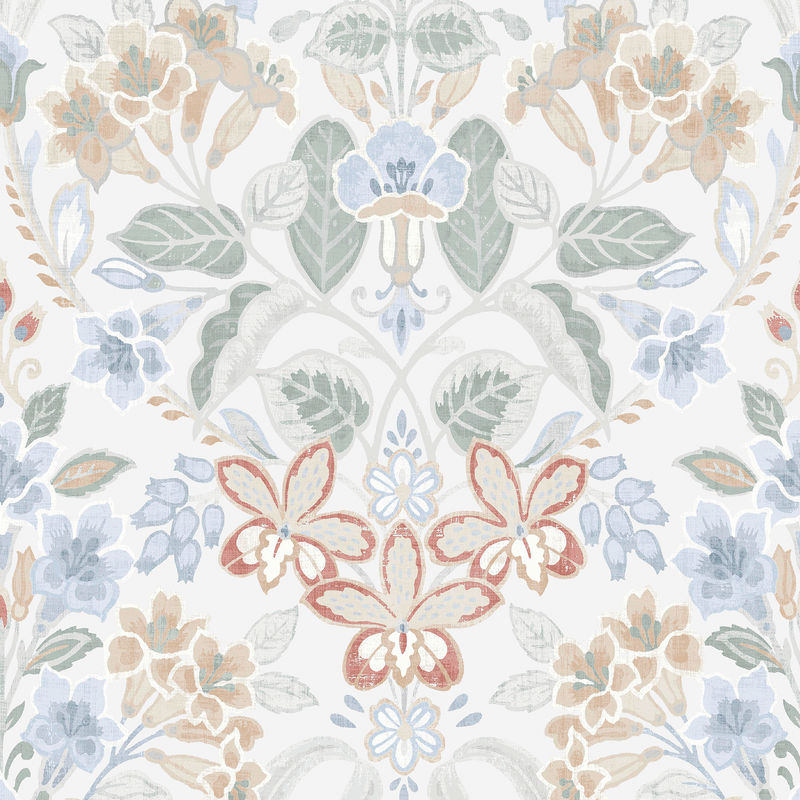 146961 Cassia Multi Laura Ashley AW26 Wallpaper by Laura Ashley