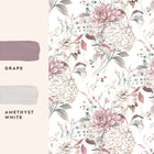 146963 Heatherwick Trail Grape Laura Ashley AW26 Wallpaper by Laura Ashley