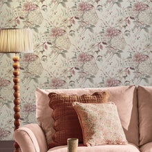 146963 Heatherwick Trail Grape Laura Ashley AW26 Wallpaper by Laura Ashley