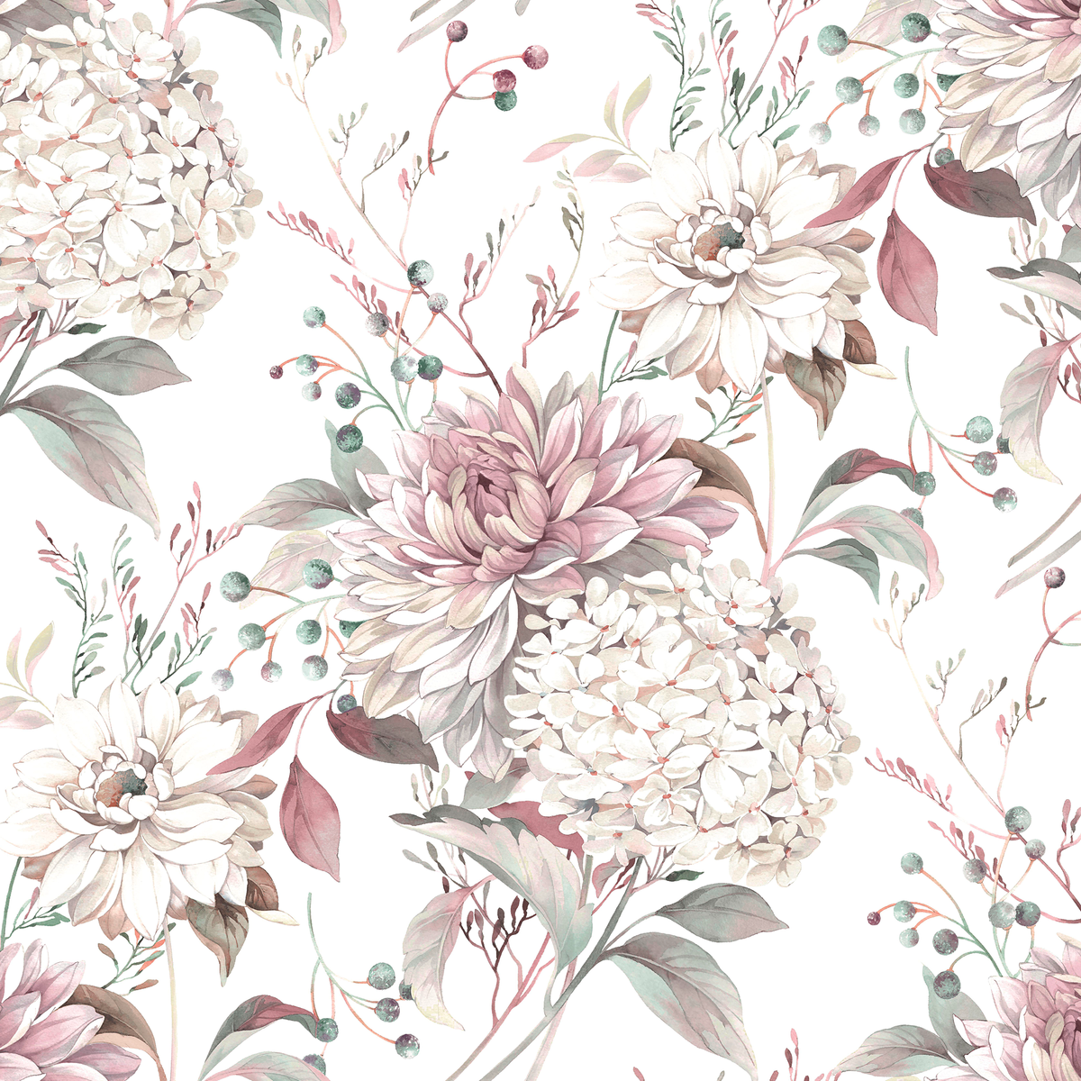 Heatherwick Trail Grape AW26 Wallpaper by Laura Ashley