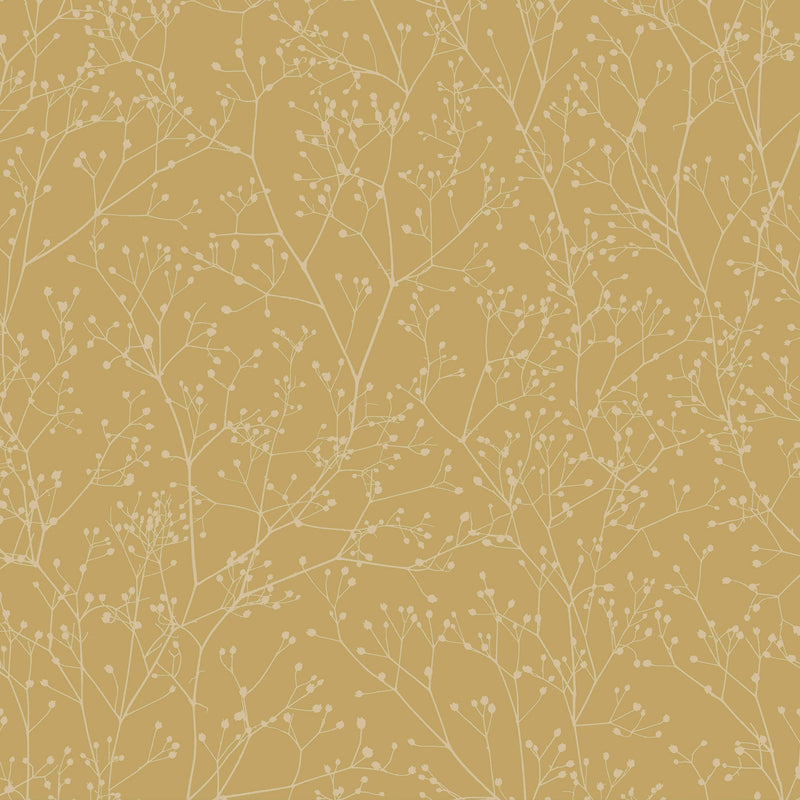 146992 Gypsophila Primrose & Pewter Clarissa Hulse AW26 Wallpaper by Clarissa Hulse