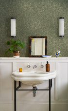 146994 Gypsophila Lichen & Pewter Clarissa Hulse AW26 Wallpaper by Clarissa Hulse