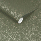 146994 Gypsophila Lichen & Pewter Clarissa Hulse AW26 Wallpaper by Clarissa Hulse