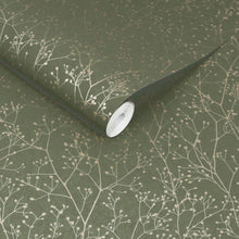 146994 Gypsophila Lichen & Pewter Clarissa Hulse AW26 Wallpaper by Clarissa Hulse