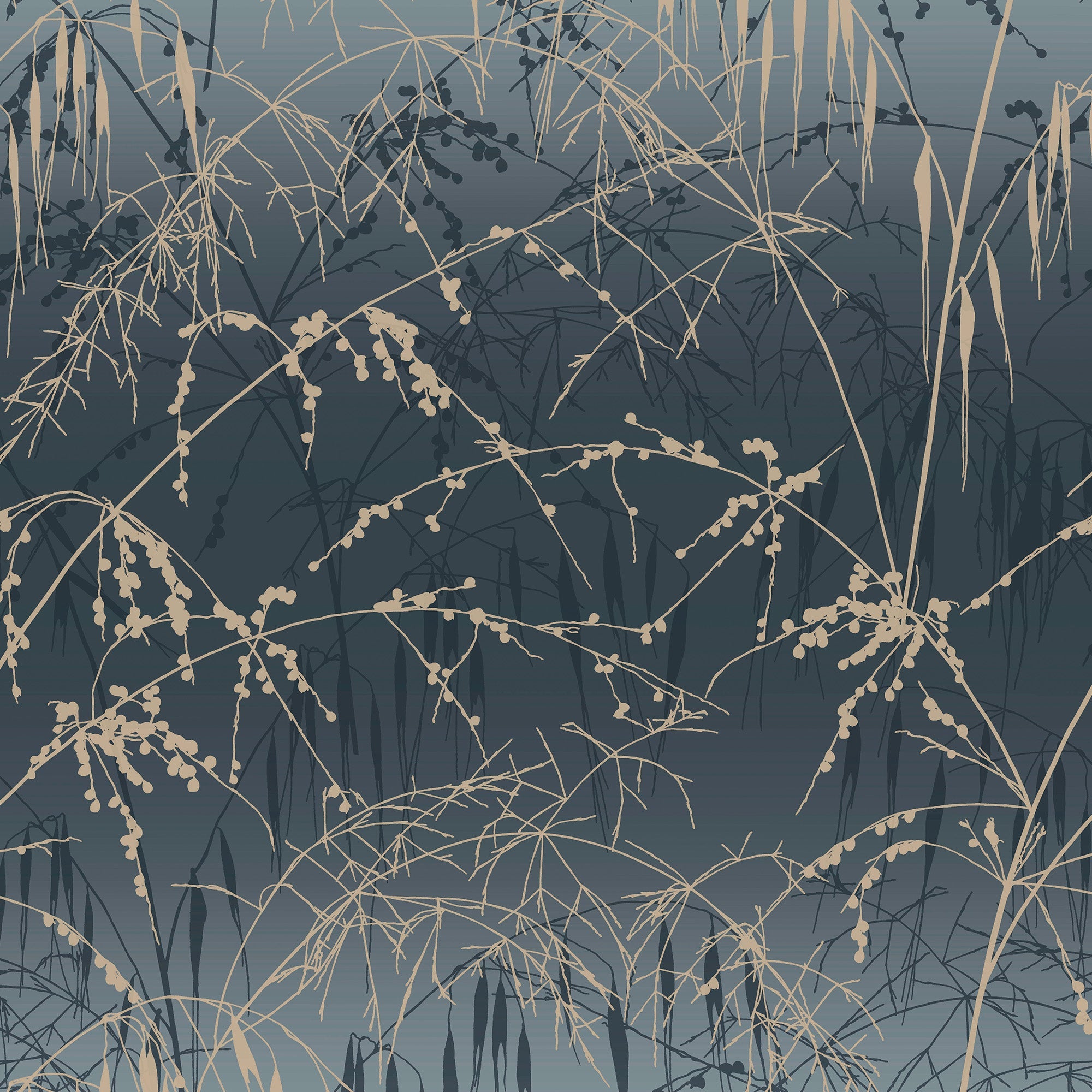 146996 Meadow Grass Smoke Clarissa Hulse AW26 Wallpaper by Clarissa Hulse
