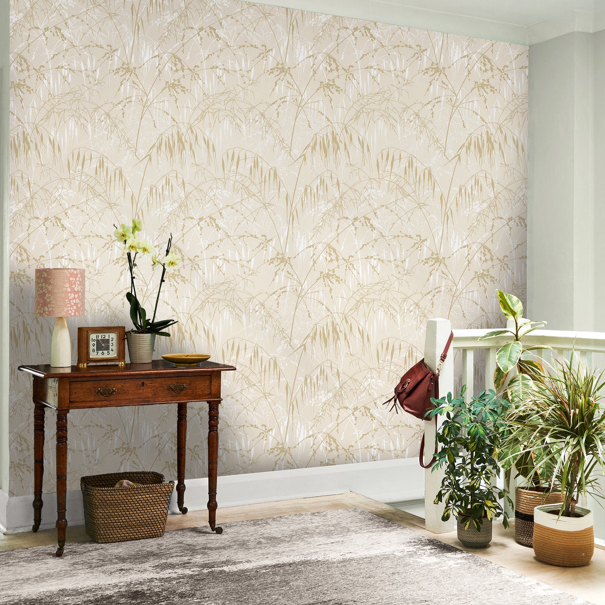 146997 Meadow Grass Pearl Clarissa Hulse AW26 Wallpaper by Clarissa Hulse