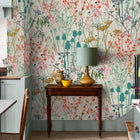 147002 Summer Border Carnival Clarissa Hulse AW26 Wallpaper by Clarissa Hulse