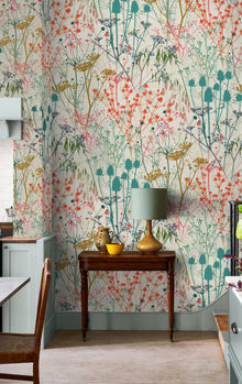 147002 Summer Border Carnival Clarissa Hulse AW26 Wallpaper by Clarissa Hulse