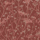 147005 Wild Chervil Madder & Pewter Clarissa Hulse AW26 Wallpaper by Clarissa Hulse