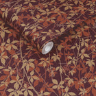 147006 Virginia Creeper Russet & Copper Clarissa Hulse AW26 Wallpaper by Clarissa Hulse