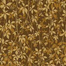 147007 Virginia Creeper Ochre & Gold Clarissa Hulse AW26 Wallpaper by Clarissa Hulse