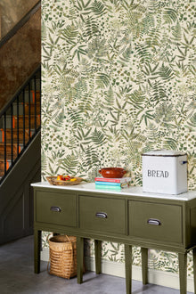 147018 Cloud Forest Pistachio Clarissa Hulse AW26 Wallpaper by Clarissa Hulse