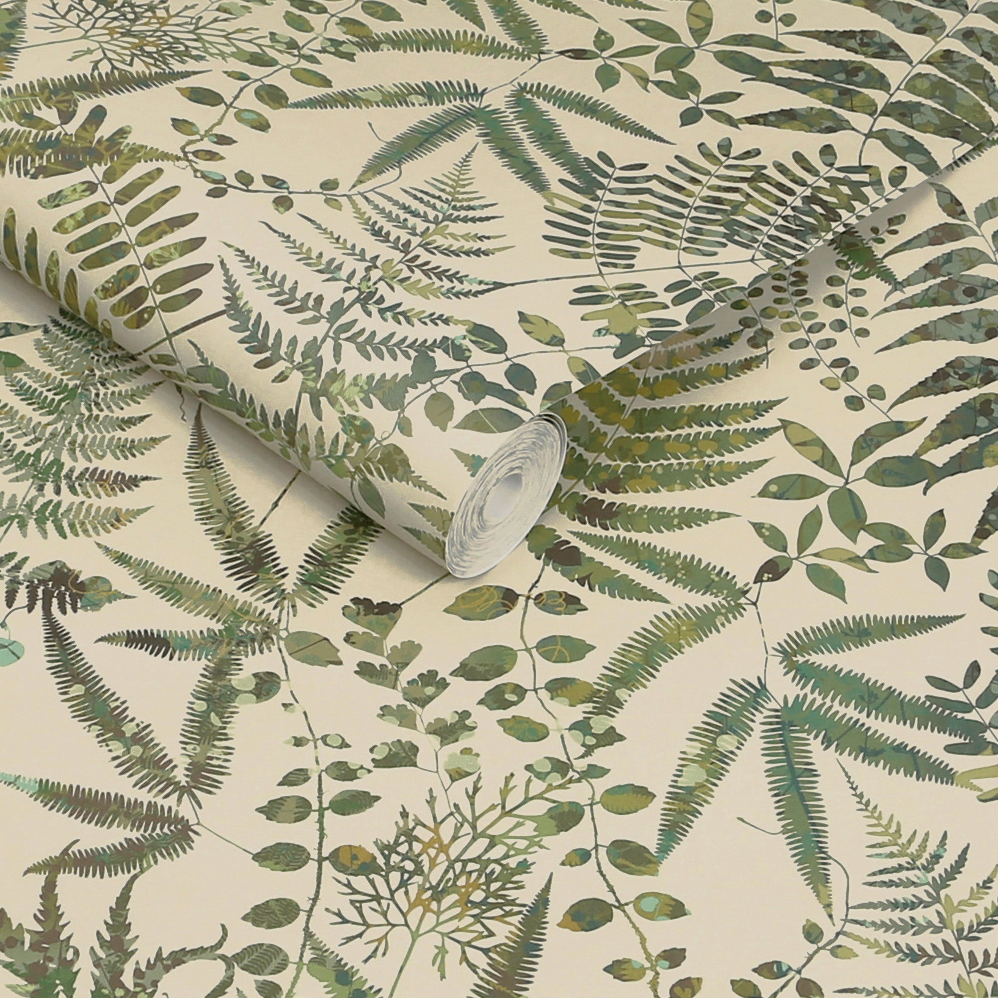 147018 Cloud Forest Pistachio Clarissa Hulse AW26 Wallpaper by Clarissa Hulse