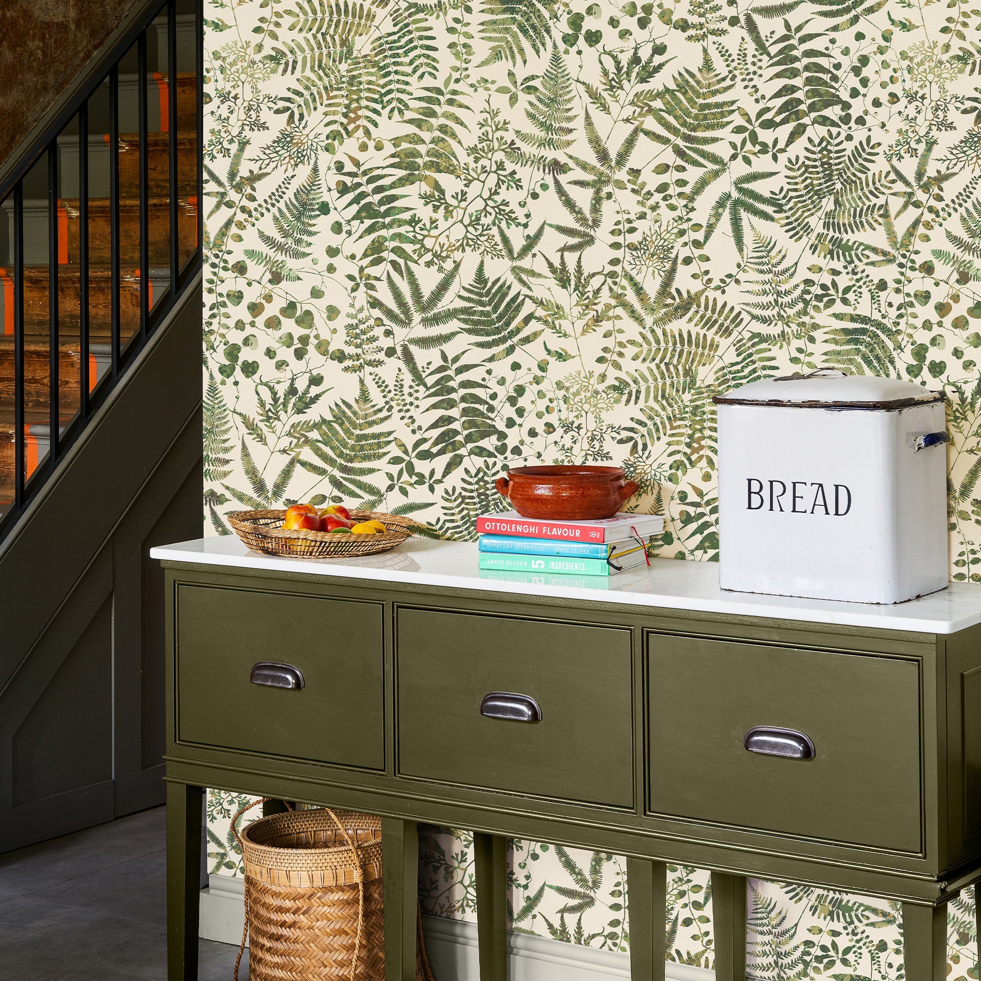 147018 Cloud Forest Pistachio Clarissa Hulse AW26 Wallpaper by Clarissa Hulse