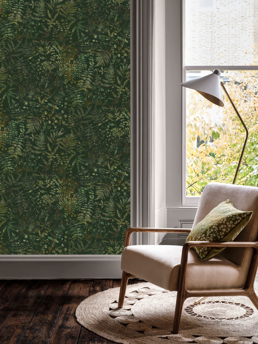 147019 Cloud Forest Evergreen Clarissa Hulse AW26 Wallpaper by Clarissa Hulse