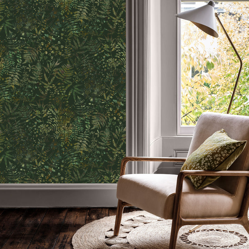 147019 Cloud Forest Evergreen Clarissa Hulse AW26 Wallpaper by Clarissa Hulse