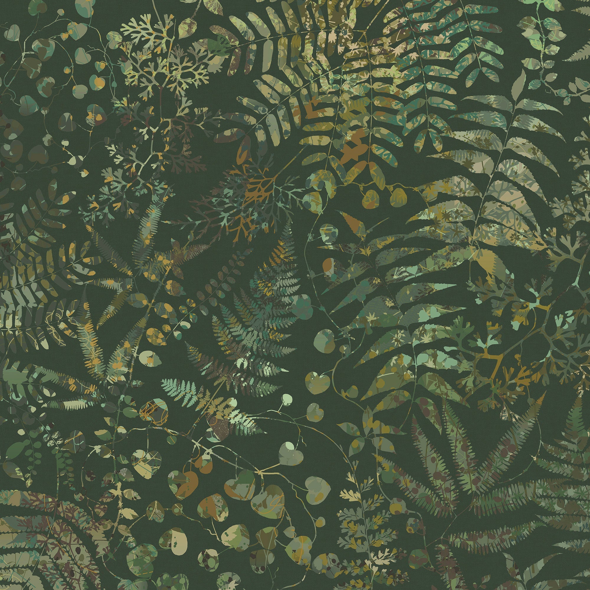 147019 Cloud Forest Evergreen Clarissa Hulse AW26 Wallpaper by Clarissa Hulse