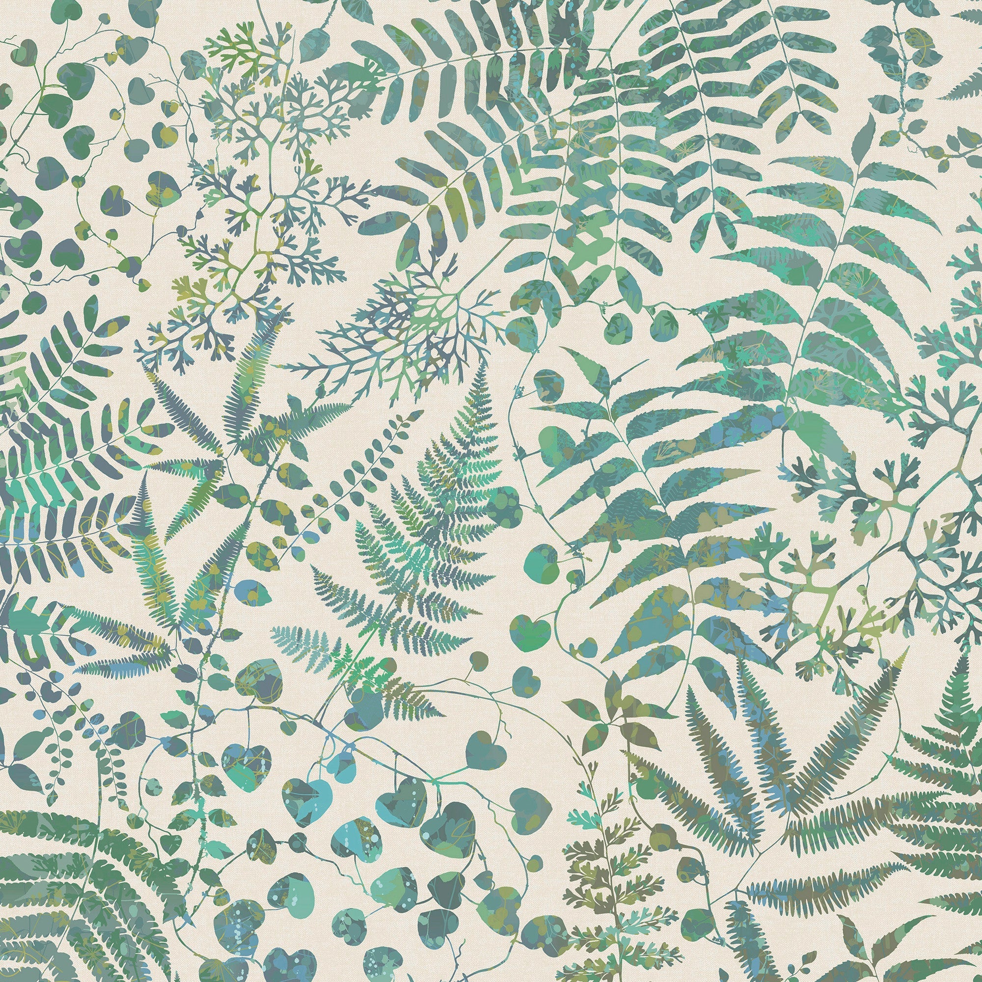 147021 Cloud Forest Seaglass Clarissa Hulse AW26 Wallpaper by Clarissa Hulse
