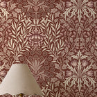 147061 Oak & Willow Damson William Morris at Home AW26 Wallpaper by William Morris at Home