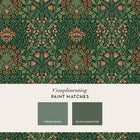 147063 Oak & Willow Privet Green William Morris at Home AW26 Wallpaper by William Morris at Home
