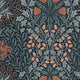 Oak & Willow Ink Blue William Morris at Home AW26 Wallpaper by William Morris at Home